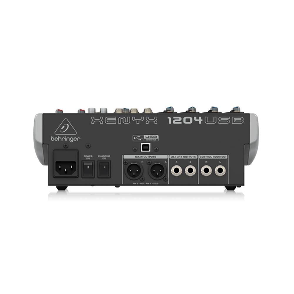 Behringer 1204USB Premium 12Input 2/2Bus Mixer with XENYX Mic Preamps